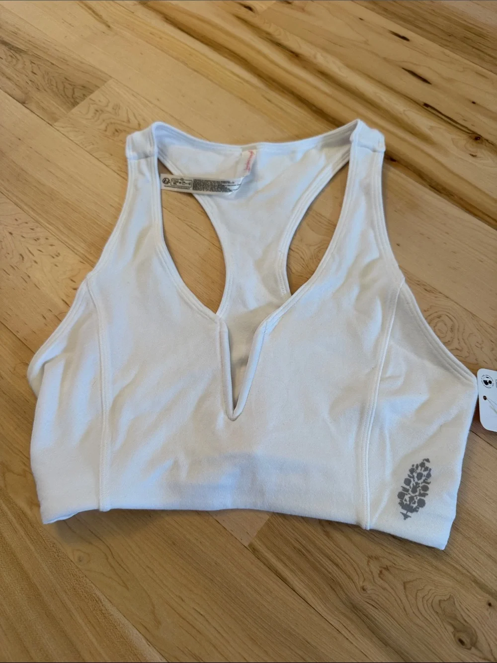 Free People Movement Go to Smooth V Neck Sports Bra-Set of 2-New-XS/S